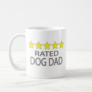 Fünf-Sterne-Hundepapa Kaffeetasse