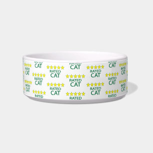 Fünf-Sterne-Katze Napf
