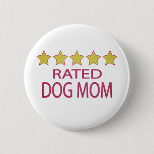 Fünf-Sterne-Mama Button