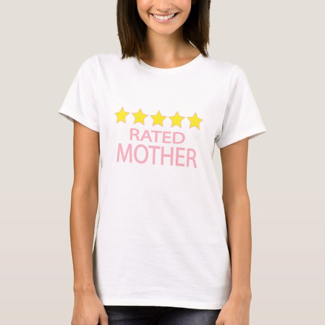Fünf-Sterne-Mutter T-Shirt (Vorderseite)