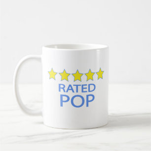 Fünf-Sterne-Pop Kaffeetasse