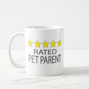 Fünf-Sterne-Tiereltern Kaffeetasse
