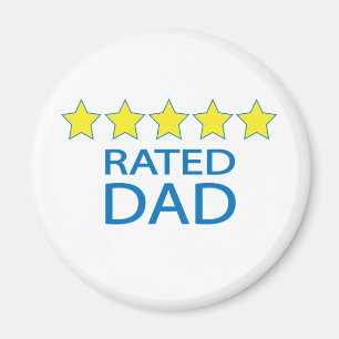 Fünf-Sterne-Vater Magnet