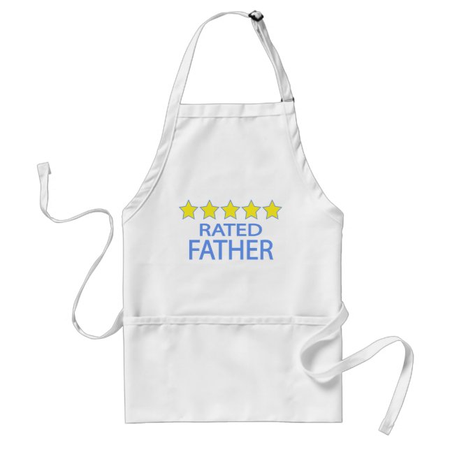 Fünf-Sterne-Vater Schürze (Vorne)
