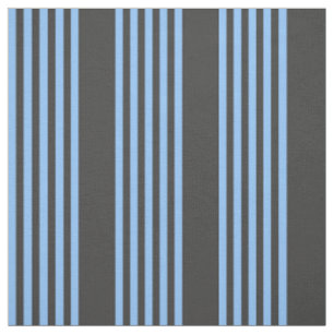 Fünf Streifen in Blau und Kohle Stoff