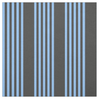 Fünf Streifen in Blau und Kohle Stoff