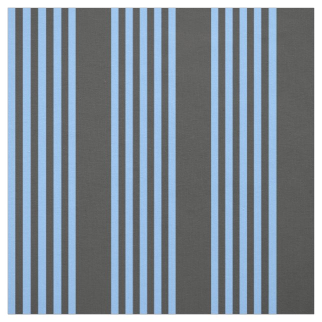 Fünf Streifen in Blau und Kohle Stoff (Muster)