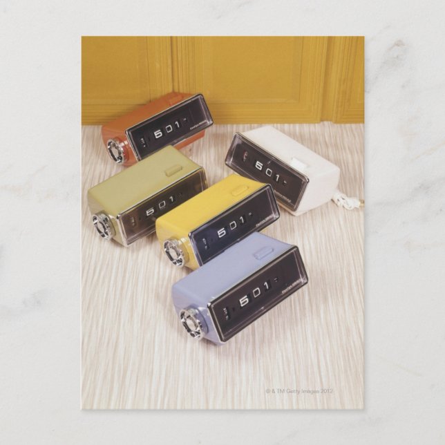 Fünf Uhr Postkarte (Vorderseite)