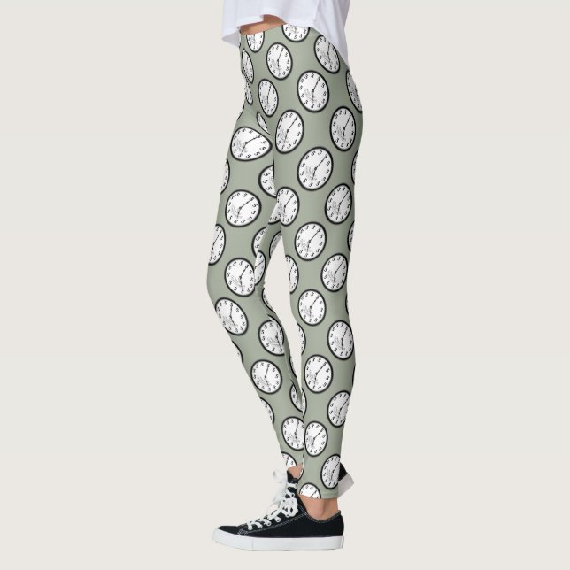 FÜNF UHR-UHR LEGGINGS (Links)