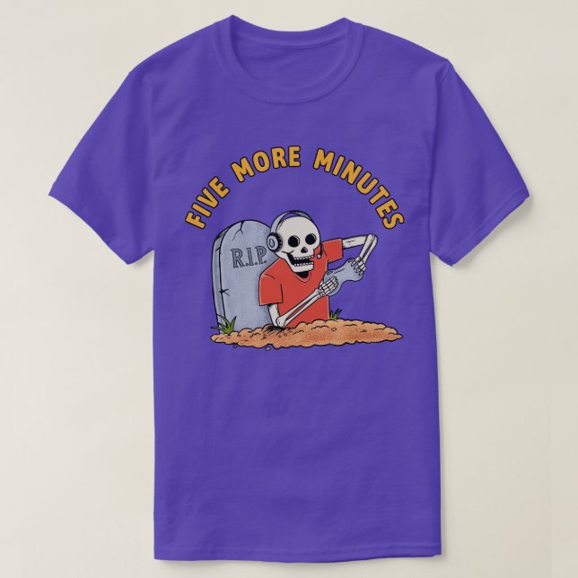 Fünf weitere Minuten T-Shirt (Design vorne)