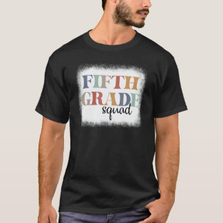 Fünfte 5. Klasse Gruppe Lehrer Schüler Erster Schu T-Shirt