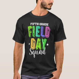 Fünfte Grade Field Day Squad Kids Boys Girls Stude T-Shirt