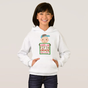 FÜNFTE GRADE HIER KOMME ICH lustig niedlich Hoodie