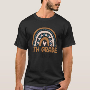 Fünfte Klasse Boho Regenbogen Lehrer Schüler 5. Kl T-Shirt
