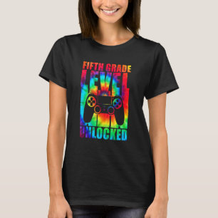 Fünfte Klasse freigeschaltet Tie Dye Rückkehr zur T-Shirt