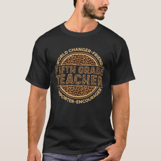 Fünfte Klasse Lehrer zurück zur Schule Unterricht T-Shirt