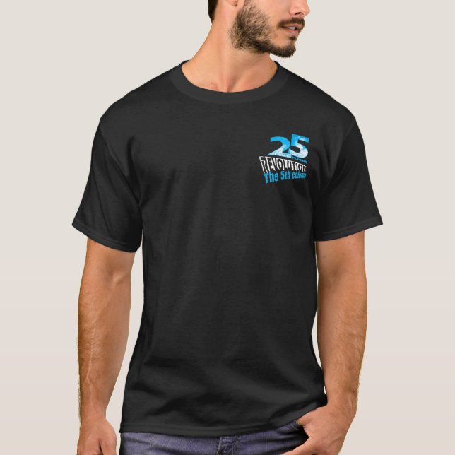 Fünfte Spalten-Team-Shirt-Dunkelheit T-Shirt (Vorderseite)