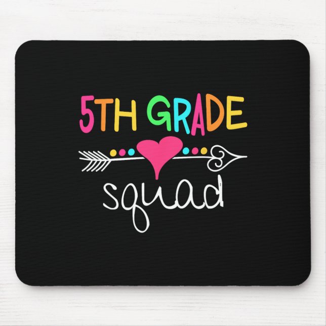 Fünftes Lehrer-Studententeam auf Platz 5 Mousepad (Vorne)