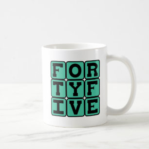 Fünfundvierzig, Nummer 45 Kaffeetasse