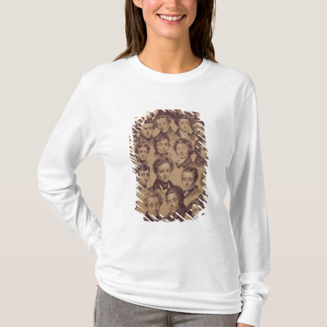Fünfundzwanzig Schüler vom Studio von Antoine T-Shirt (Vorderseite)