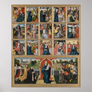 Fünfzehn Geheimnisse der Heiligen Religionen der R Poster