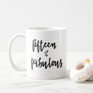 Fünfzehn u. fabelhaftes - Quinceanera 15. Kaffeetasse