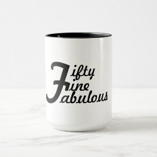 Fünfzig fein und fabelhafte Kaffee-Tasse Tasse