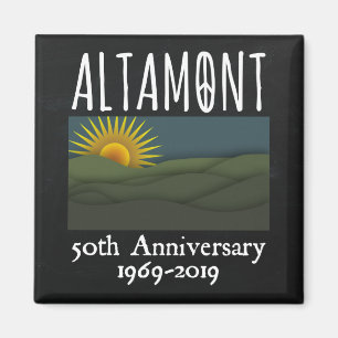 Fünfzig Jahre Altamont Speedway Free Konzert 1969 Magnet