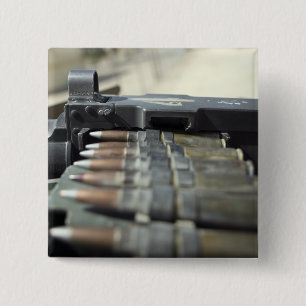 Fünfzig-Kaliber Maschinengewehrrunden Button