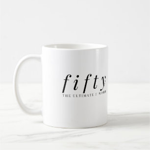 Fünfzig klassische Tasse für den ultimativen Kaf