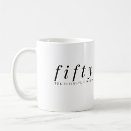 Fünfzig klassische Tasse für den ultimativen Kaffe