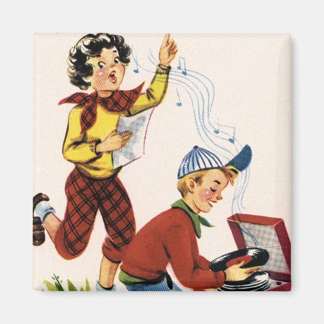 fünfzig Platten Magnet (Vorne)