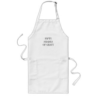 Fünfzig Schattierungen des Gravy-Shirts Lange Schürze