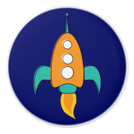 Fünfzig - Weltraumschiff Keramikknauf