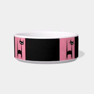 Fünfzigerjahre Retro schwarze Napf