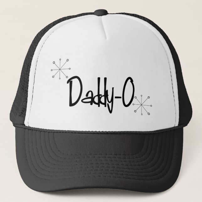 Fünfzigerjahre Vater ** DADDY-0 ** Kappe (Vorderseite)