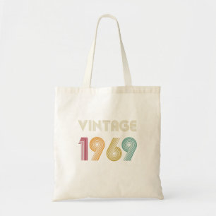 Fünfzigjähriges Geschenk 50. Geburtstag Vintag 196 Tragetasche