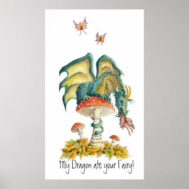 Fungi Dragon Poster (Vorne)