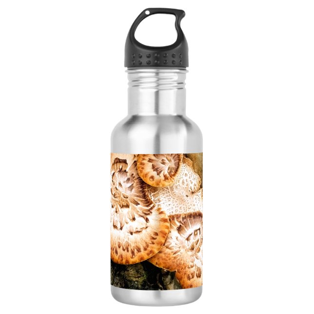 FUNGI EDELSTAHLFLASCHE (Vorderseite)