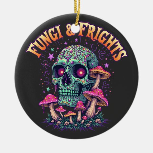 Fungi & Frights Keramik Ornament (Vorne)