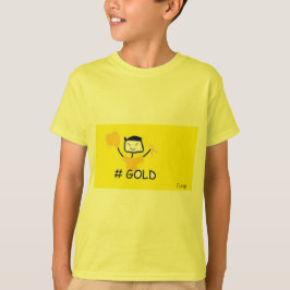 Fungi #Gold T-Shirt