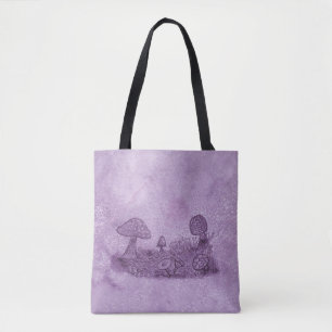 Fungi Meadow Tote Bag Tasche