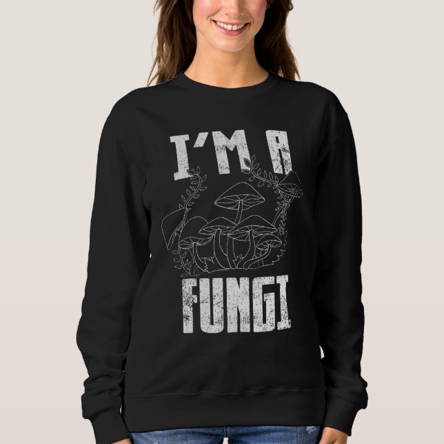 Fungi Mushroom Morels Sweatshirt (Vorderseite)