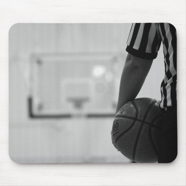 Fungieren Sie Zeit heraus (Basketball) Mousepad (Vorne)