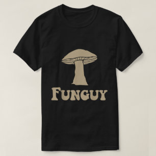 Funguy Pilz Wortspiel Retro-Design T-Shirt