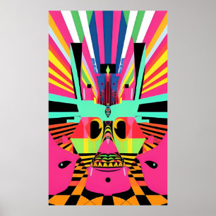Funhouse - Ken Gage Art Poster