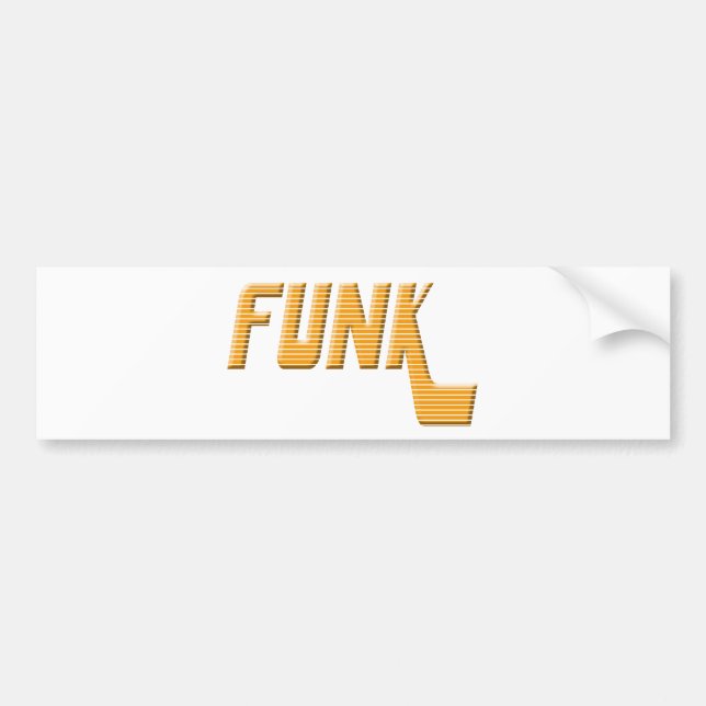 FUNK AUTOAUFKLEBER (Vorne)