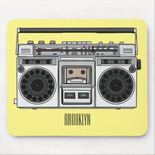 Funk-Cartoon-Illustration Mousepad