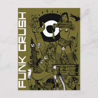 Funk Crush Postcard Postkarte