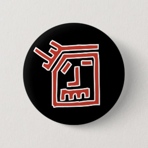 Funk-Gesicht Button